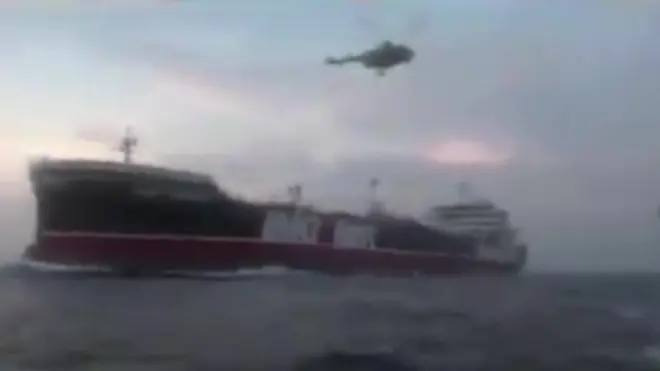Iran released new video of the raid on the ship in the Strait of Hormuz