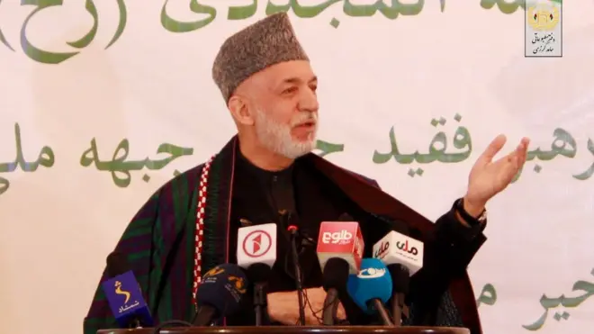 پخواني ولسمشر حامد کرزي د ټاکنو بهیر د بهرنیانو دسیسه بللې