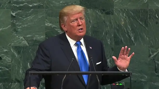 Дональд Трамп выступил в ООН