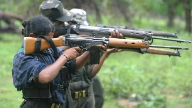 નક્સલવાદની પ્રતિકાત્મત તસવીર