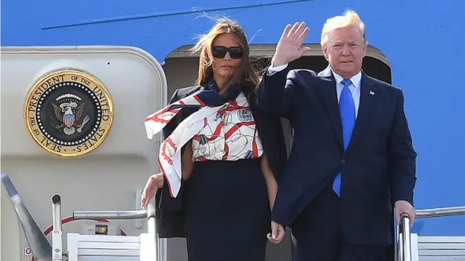 Donald Trump UK visit 2019