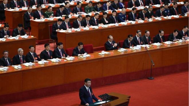 中共第十九次全国代表大会星期三（18日）在北京开幕