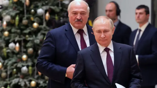 Лукашенко путін