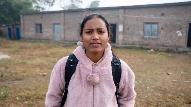 Hima Kusunda pohađa internat u kojem uči i maternji jezik