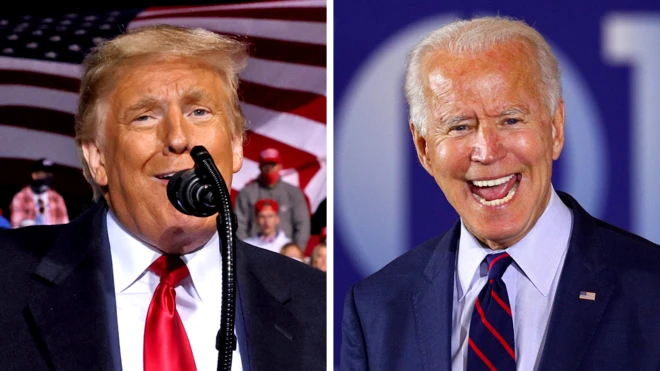 جو بايدن ودونالد ترامب