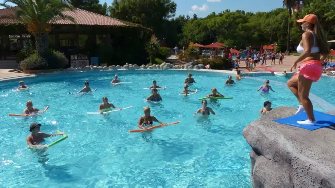 Российские туристы