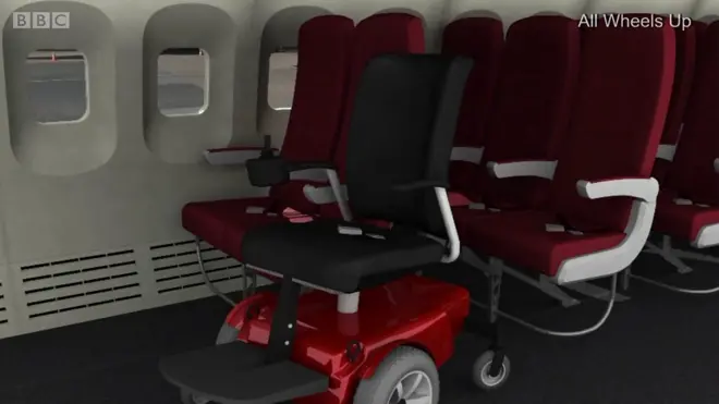 ወንበር ጉድኣት ኣካል ኣብ ነፋሪት