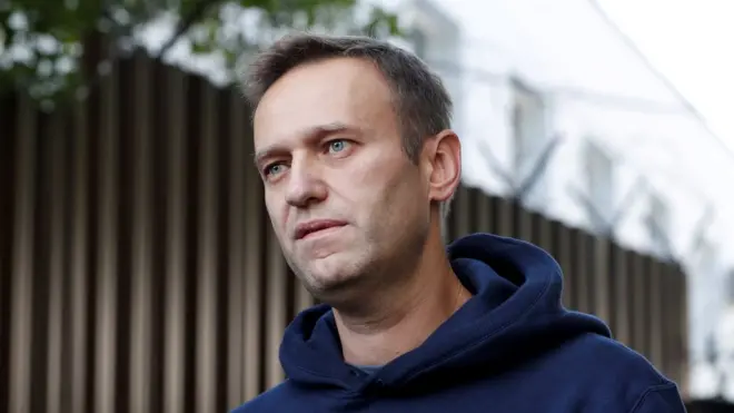 Alexei Navalny collapsed on a flight in August