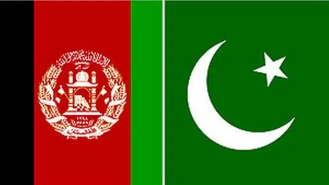 افغانستان او پاکستان بيراغ