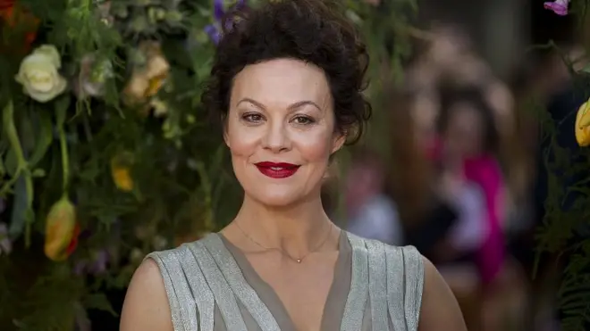 Helen McCrory appear for di red carpet during UK premiere of di film "A Little Chaos" inside central London