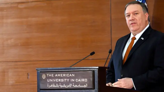 بومبيو في القاهرة
