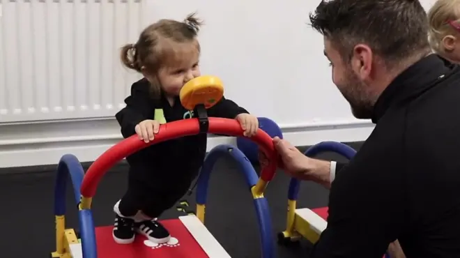 صالة رياضة خاصة بالاطفال لمعالجة السمنة