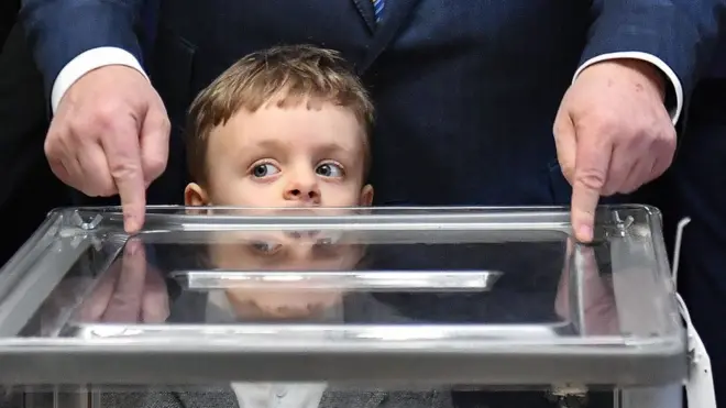 Порошенко з онуком