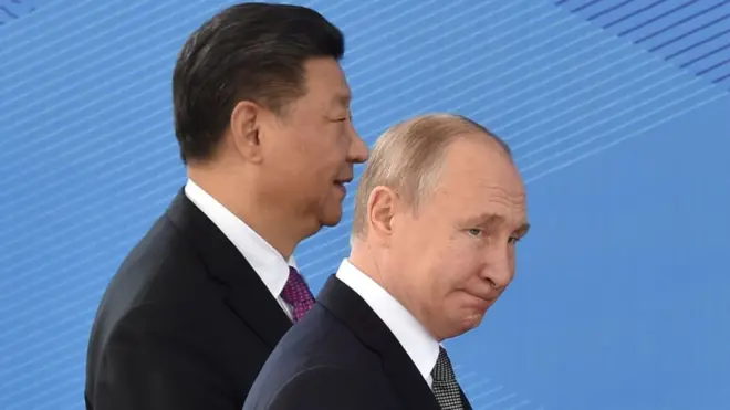 Сі Цзіньпін та Путін