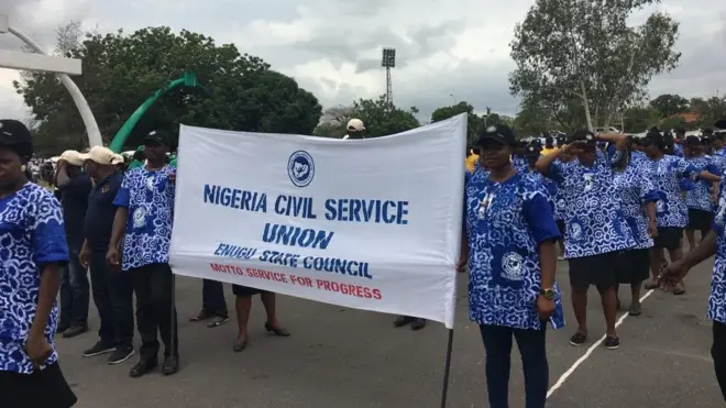 Ka ncheta ụbọchị ndị ọrụ sị akpọtụ n'Enugwu