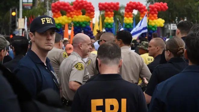El FBI en Orlando, Florida (EE.UU.)