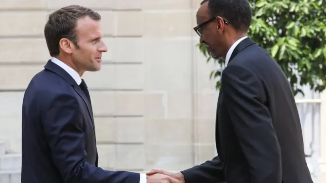 Prezida Macron yavuze ko gutorera inyishu "ibibazo bigoye vya kahise...bishobora gufata igihe