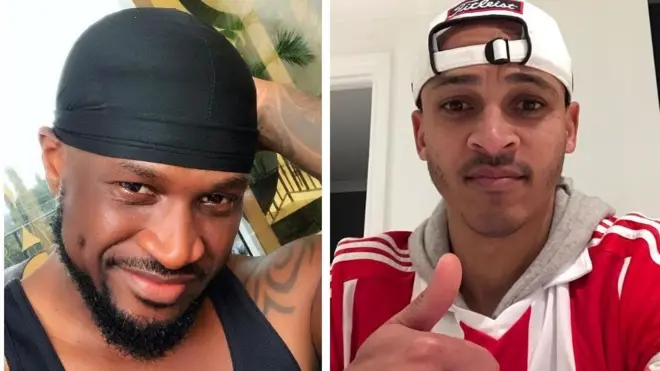 Peter Okoye and Peter Odemwingie