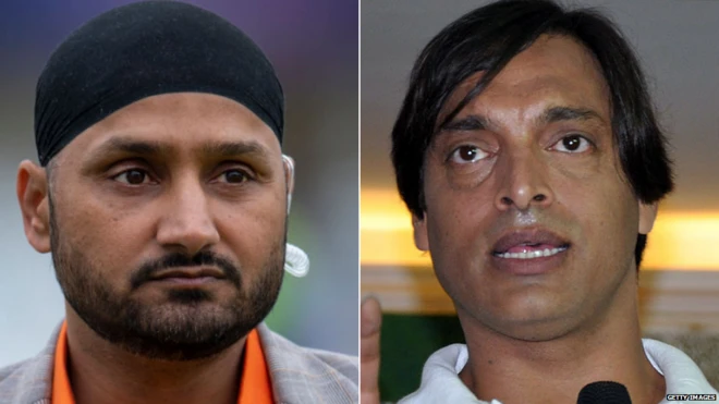 हरभजन सिंह और शोएब अख़्तर