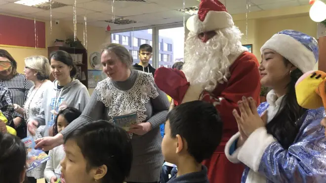 Мигрантлар болалари учун Москвада Арча байрами