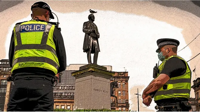 ፖሊስ ኣብ ጥቓ ሓወልቲ