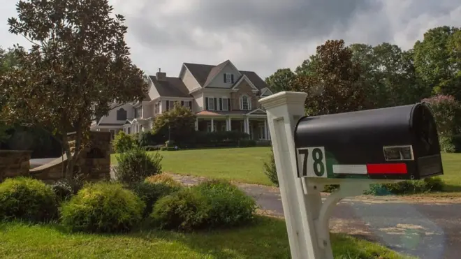 Дом предполагаемого осведомителя