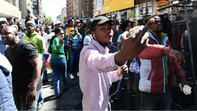 South Africa attacks