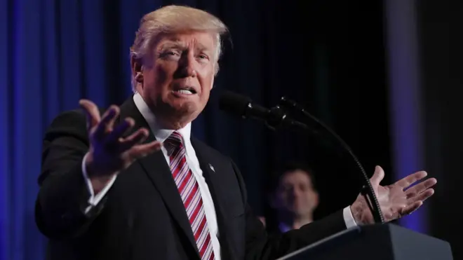 Президент США Дональд Трамп