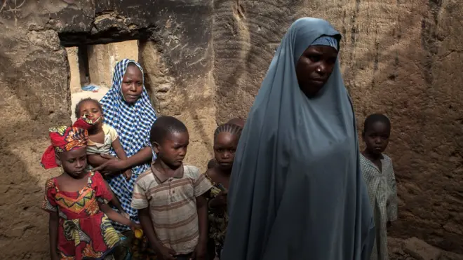 Yagana Bukar and her family get two other small brothers wey dey among 300 children wey Boko Haram kidnap from Damasak, north-eastern Nigeria nearly three years ago.