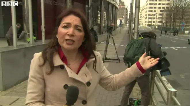 【ブリュッセル連続攻撃】悲鳴と混乱　事件直後の映像