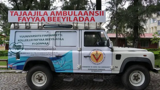 Ambulaansii beeyiladaa