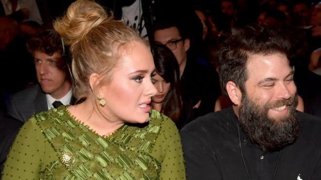 Adele says new album will explain her divorce to her young son - BBC News