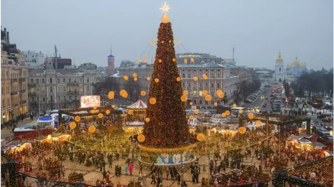 Новий рік Київ