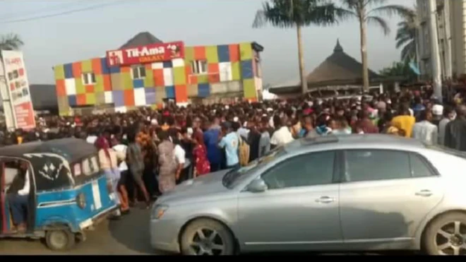 Stampede in Port Harcourt