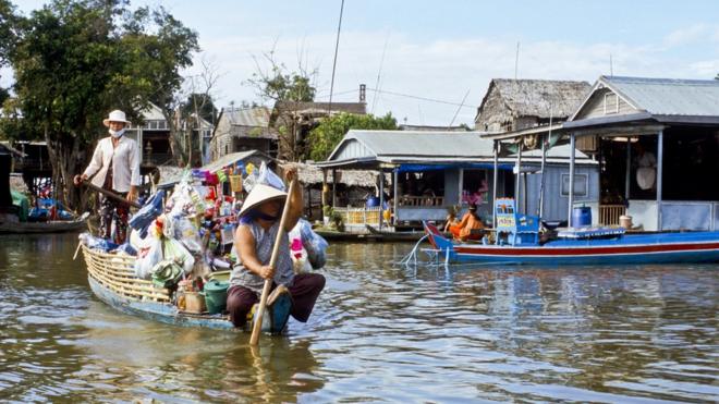 Có khoảng 10.000 người gốc Việt sinh sống ở vùng Tonle Sap thuộc tỉnh Kampong Chhnang
