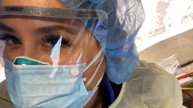 Gabriela says the two Covid-19 patients she took care of have recovered