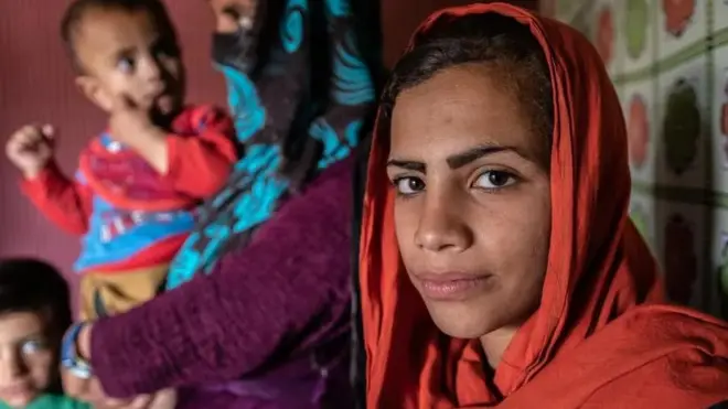 زنان و کودکان افغان