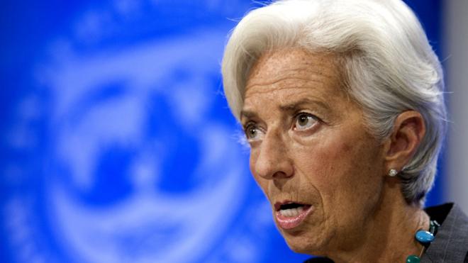 Cristine Lagarde, directora del FMI
