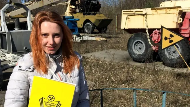 Анастасія Ломакіна - майбутня гід у Чорнобильській зоні