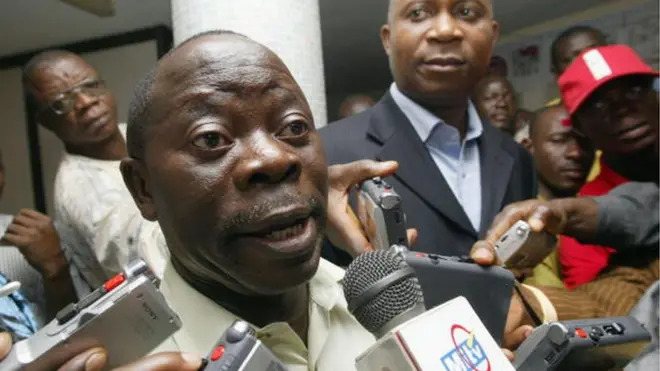 Adams Oshiomhole bidoro ọrụ dịka onyeisi otu APC n'ọnwa Juun, 2018