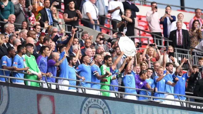 Manchester City win Community Shield after penarity