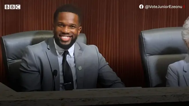 Junior Ezeonu: Nwaafọ igbo dị afọ 22 ma bụrụ onye omeiwu na mba Amerịka