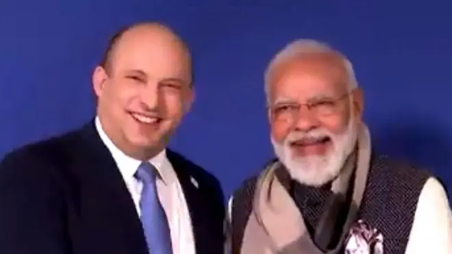 మోదీతో ఇజ్రాయెల్ ప్రధాని నెఫ్టాలీ బెనెట్