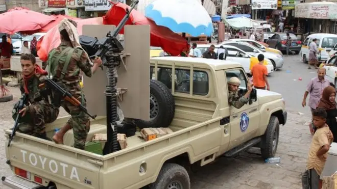 مقاتلو المجلس الانتقالي الجنوبي