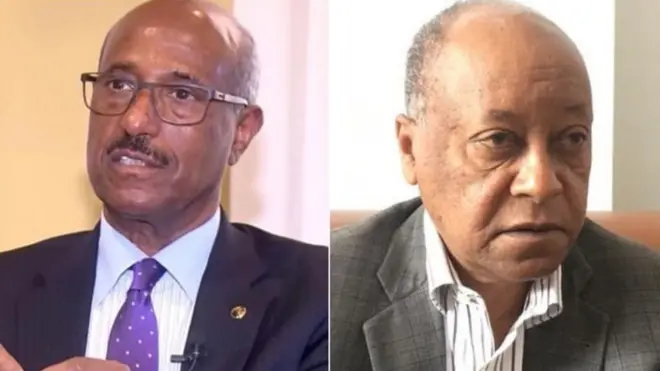 ኣቶ ስዩም መስፍንን ኣቶ ኣባይ ጸሃየን