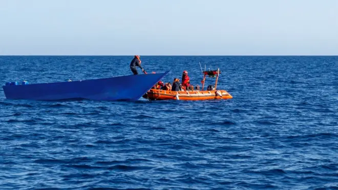 ስደተኛታት ተድሕን ዘላ መርከብ