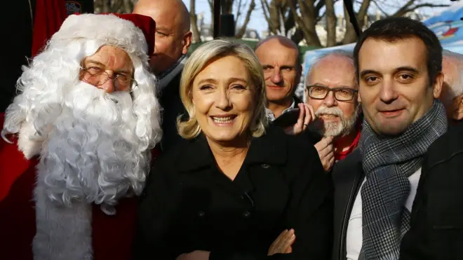 Jajak pendapat memperkirakan Marine Le Pen akan melaju ke babak akhir pemilihan presiden Prancis, Mei mendatang.