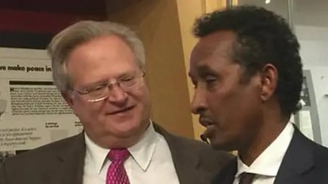 Safiirrada Soomaaliya iyo Norway u fadhiya Maraykanka