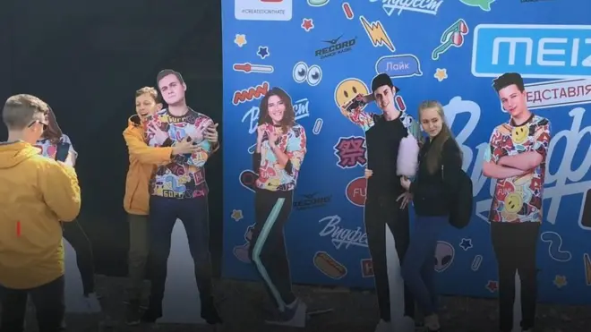 На фестивале видеоблогеров в Санкт-Петербурге