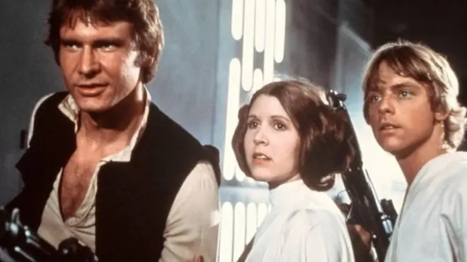 1970-ci illərdə Carrie Fisher "Ulduz müharibələri" film seriyasının üç epizodunda çəkilib